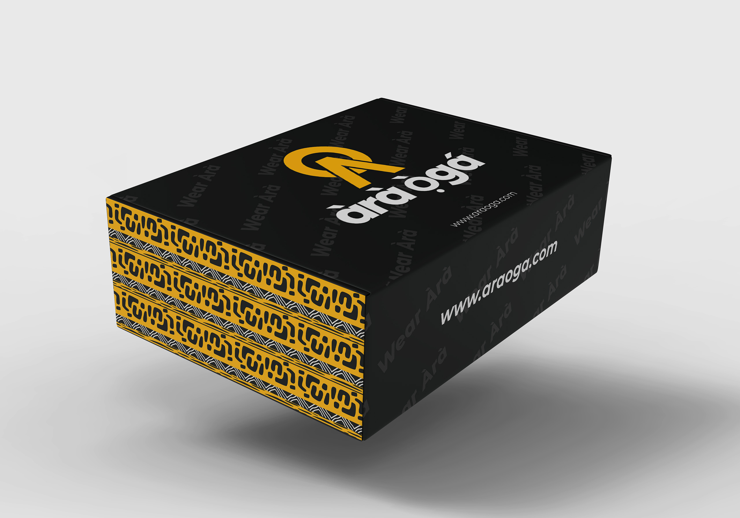 araoga box packaging design