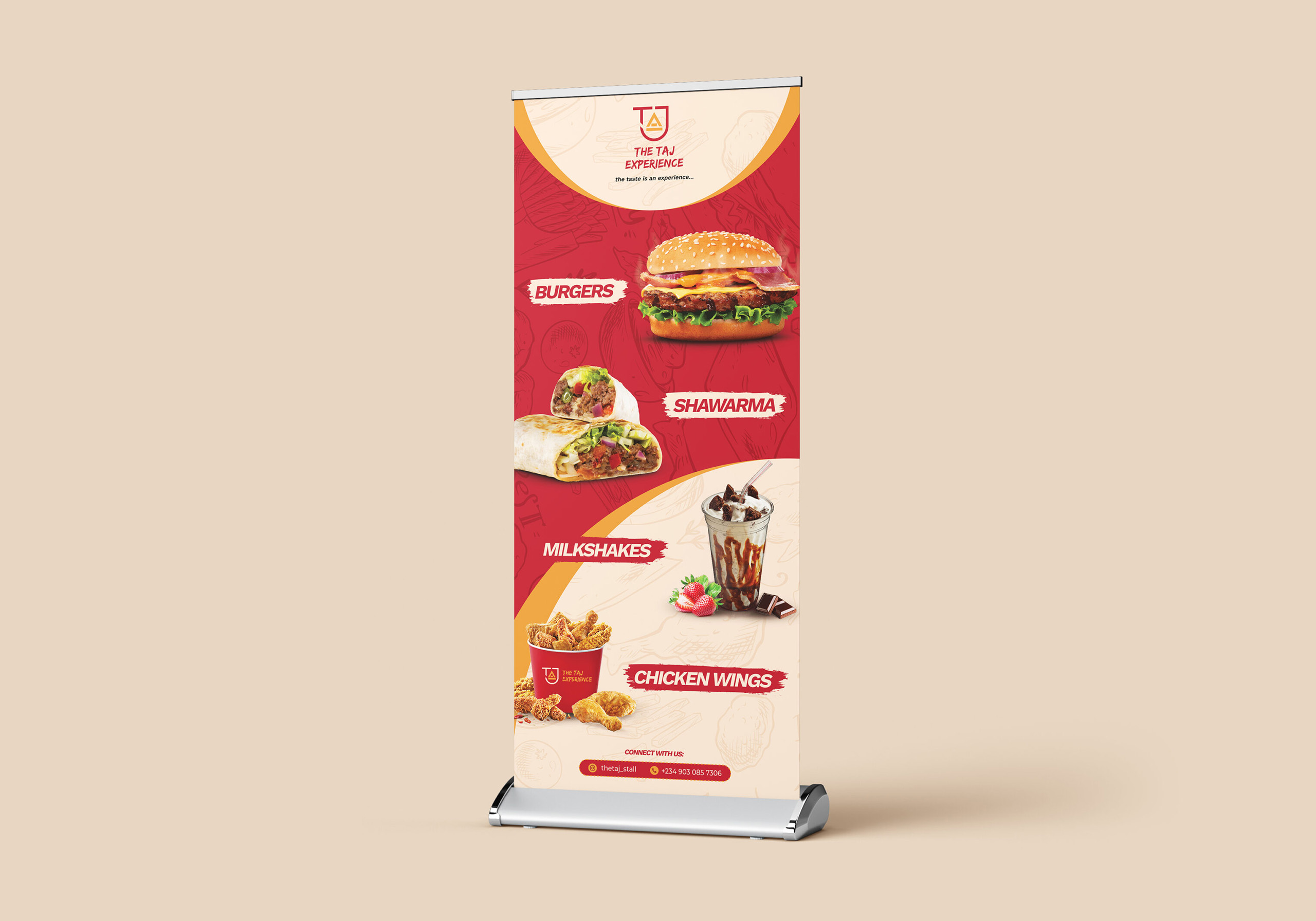 rollup banner design